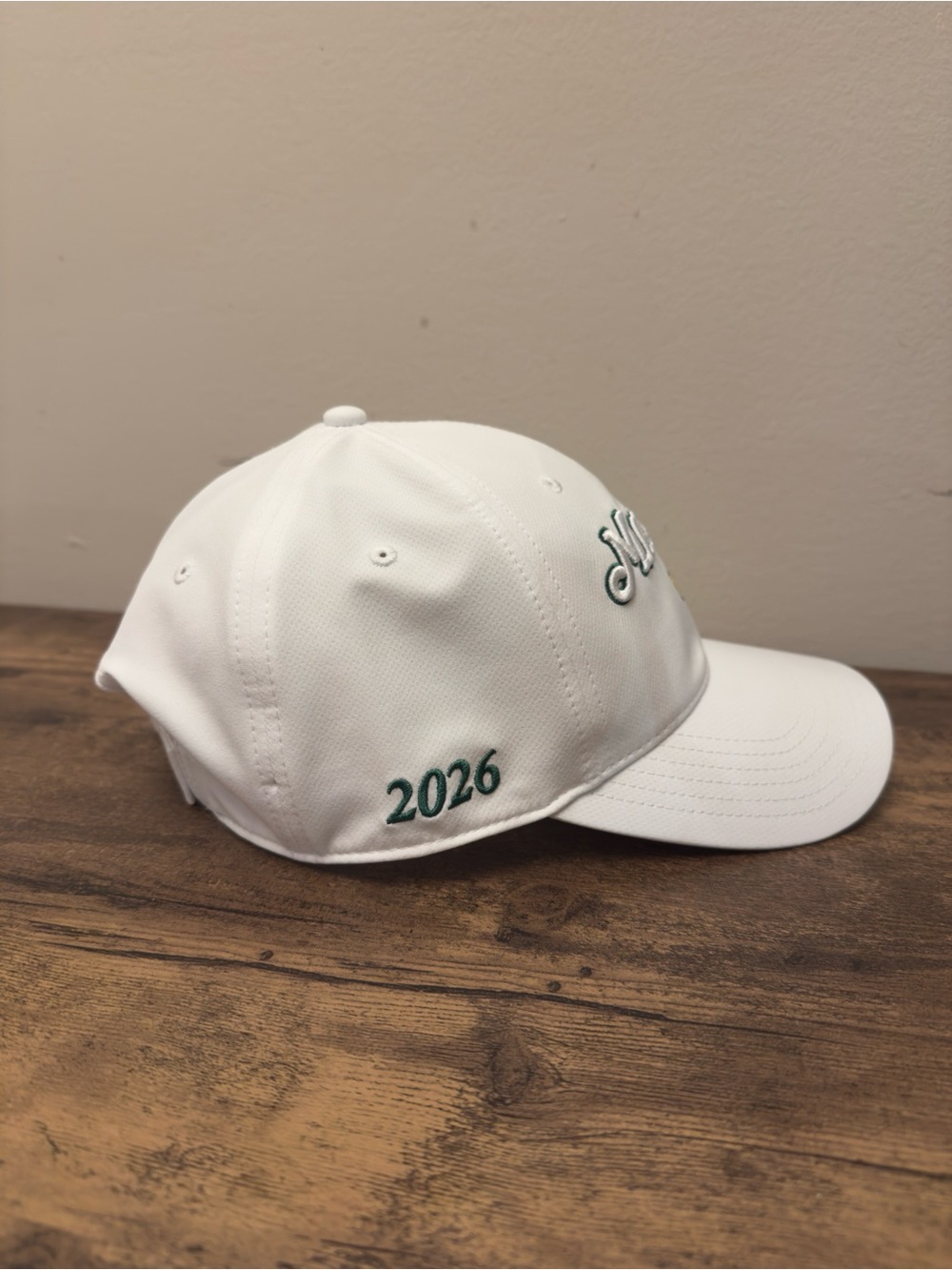 2026 Masters Hat By Ahead. New With Tags. 6 Panel. Performance. Velcro Back Snap - Picture 3 of 6